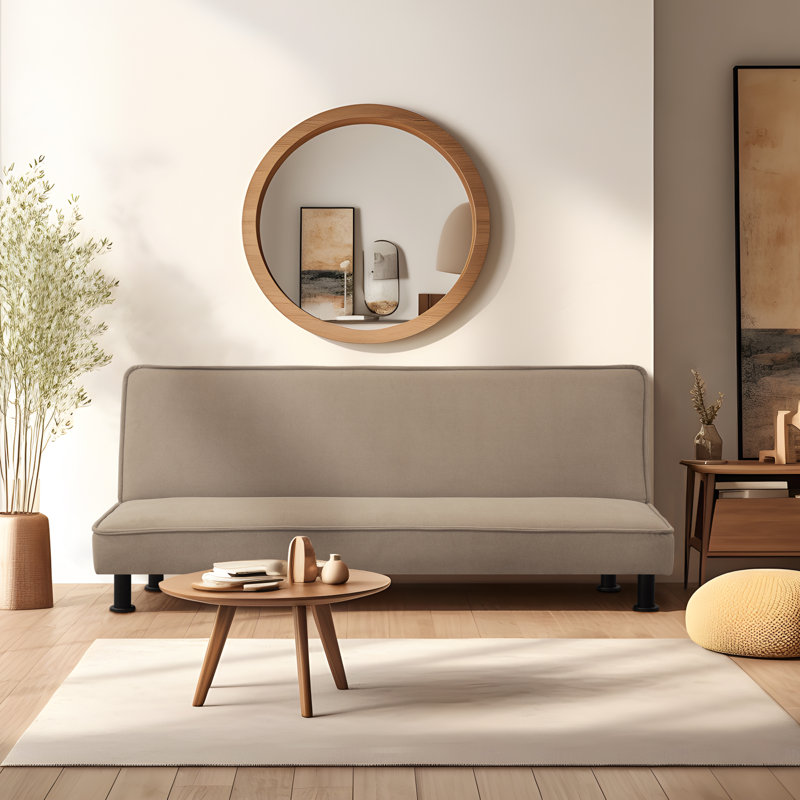 Coastrail Outdoor Convertible Sleeper Futon Sofa Bed Small Euro Lounger